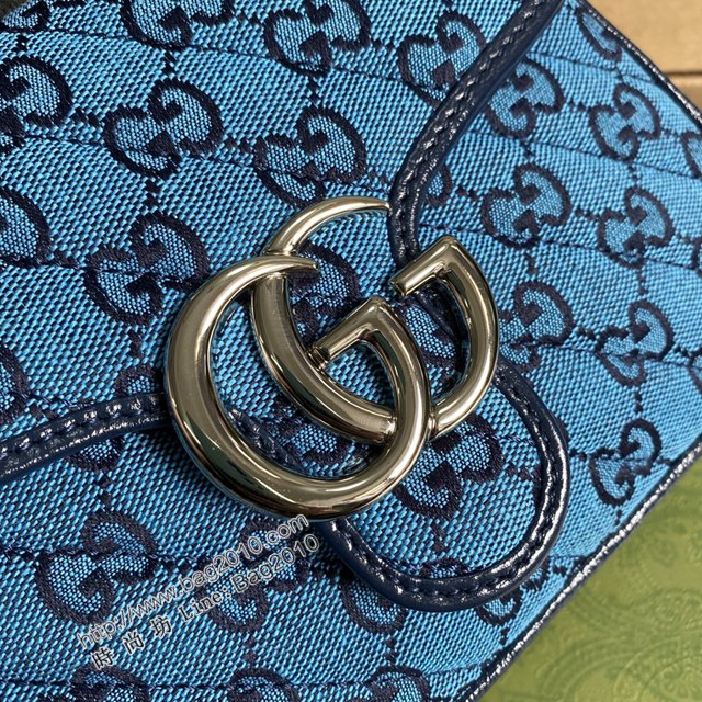 Gucci新款包包 古馳GGMarmont系列手提包 背面配以心形圖案 Gucci鏈條單肩斜挎包 583571  ydg3253